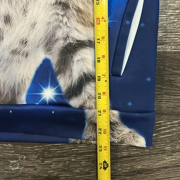 Girls cat galaxy hooded sweatshirt - Picture 8 of 10